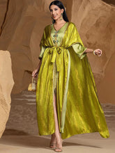 15143 new women's abaya two-piece dress