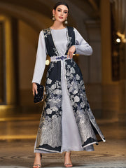 Printed Two-Piece Dress Set