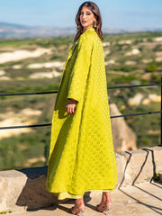 5057 fashionable robe, exquisite pattern with shiny rhinestone decoration, a must for parties and parties