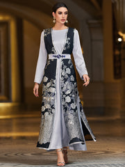 Printed Two-Piece Dress Set