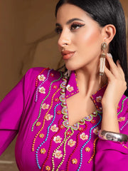 15250 Arab Dubai Heavy Industries hand-sewn beaded embroidered dress party dress