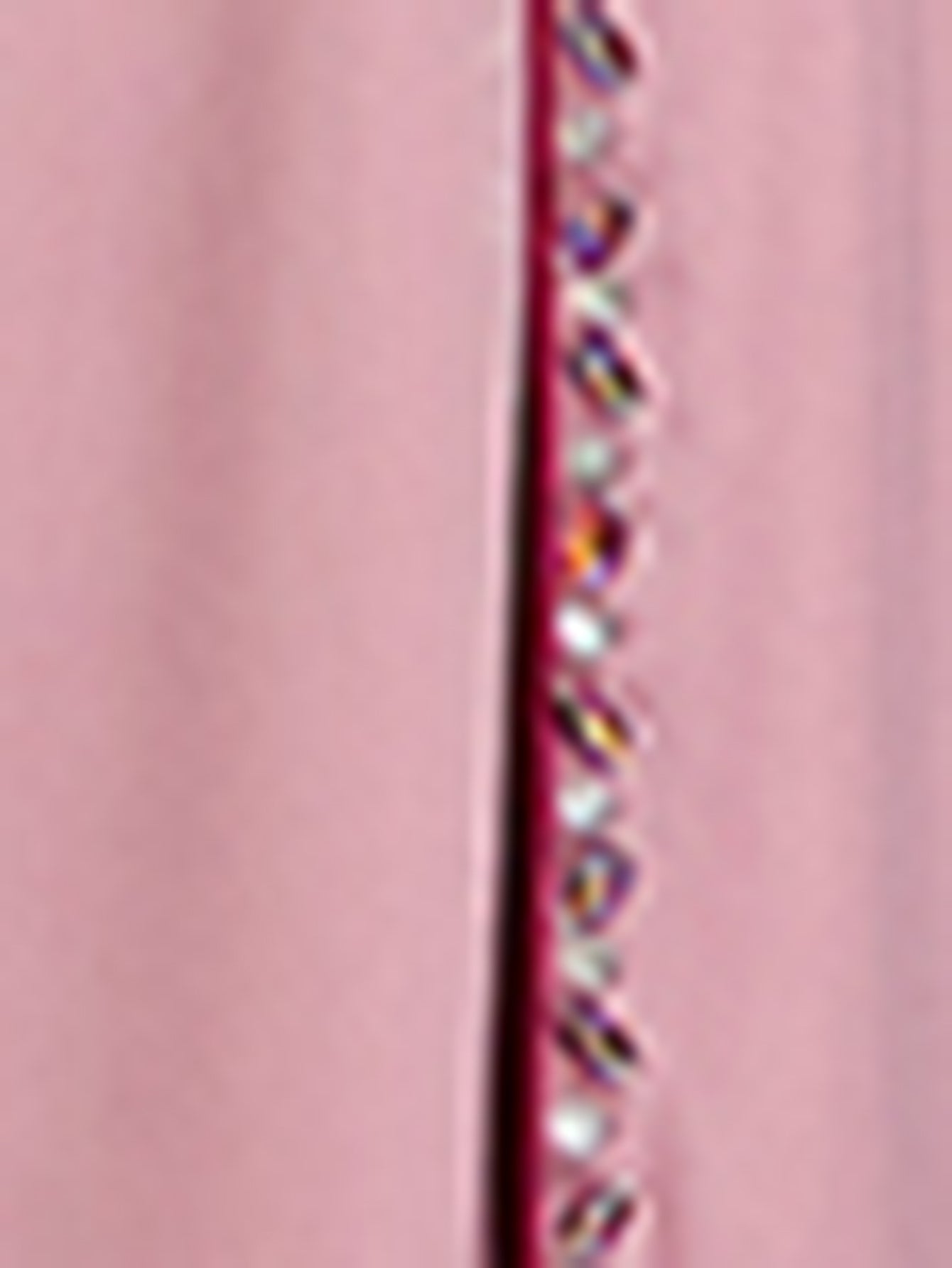 4141 Hand-Swen Bead Embellshments Rhinestone Long Abaya,  Elegant Rmantic Glamorous Vacation Fantasy Long Sleeve