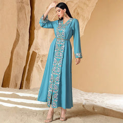 40761 Women's 2025 New Robe Embroidered Beaded Evening Dress Dress